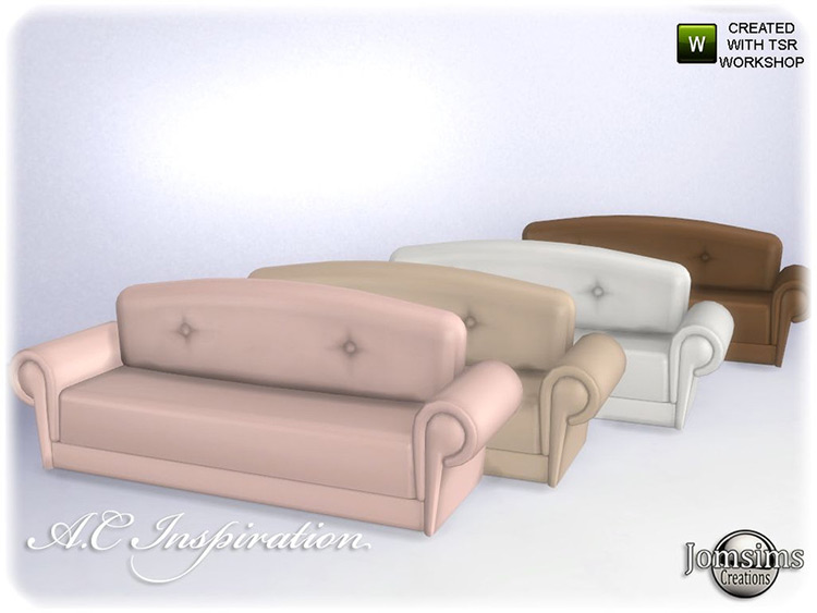 Best Sims 4 Couch   Sofa CC  Sectionals  L Shaped   More   FandomSpot - 93