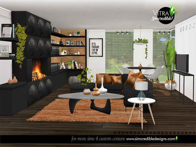 Sims 4 Living Room CC  Best Clutter   Furniture Packs   FandomSpot - 97