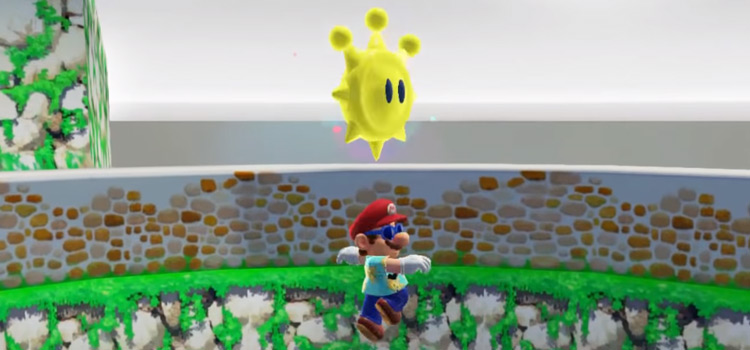 super mario odyssey sunshine island