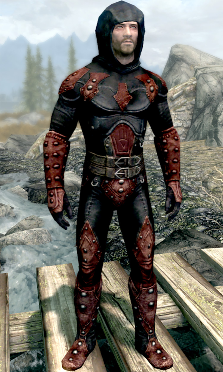 skyrim black thieves guild armor