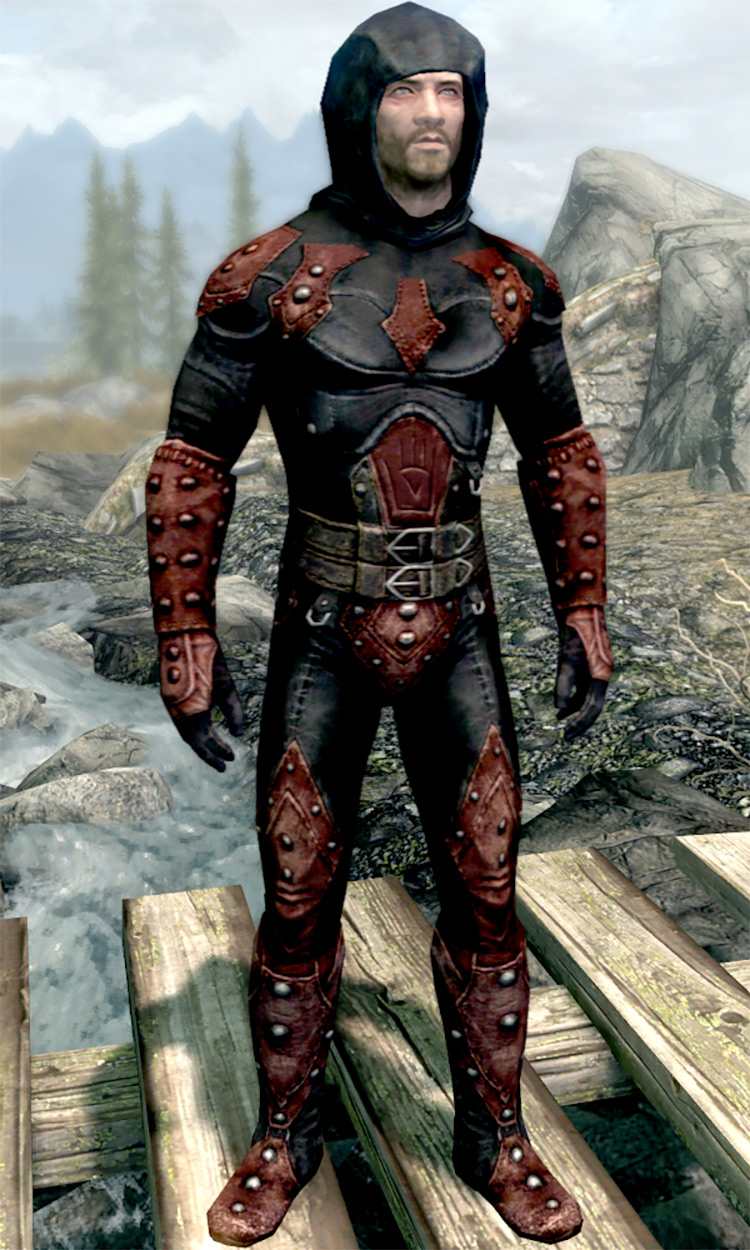 thief armor skyrim mod