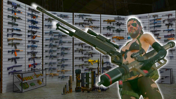 Metal Gear V Unlocked Mod title