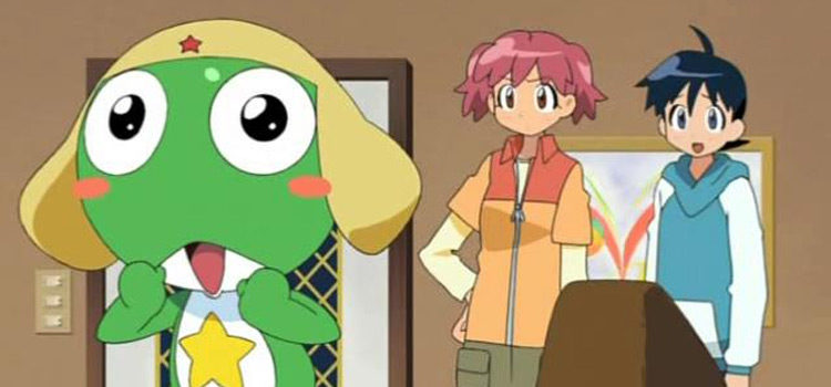 Keroro Gunso - Green Alien Character Anime Screenshot