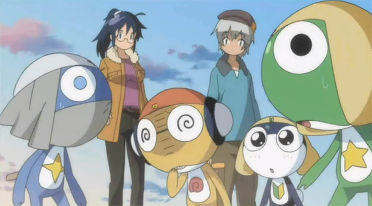 Keroro with friends