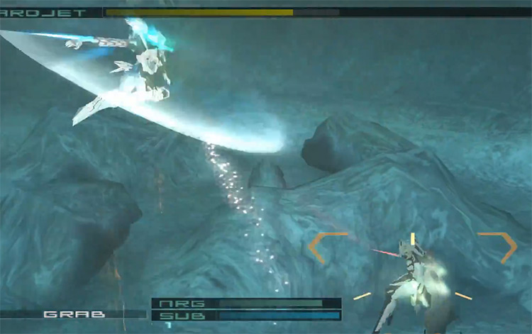 Zone of the Enders: The 2nd Runner battle screenshot