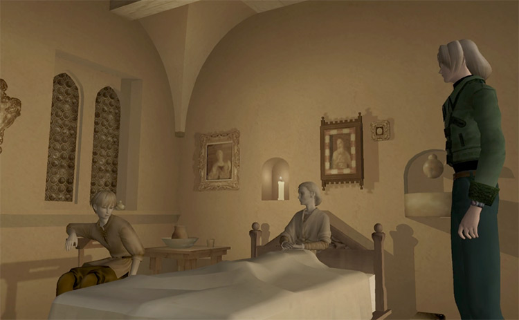 Shadow of Memories PS2 characters screenshot