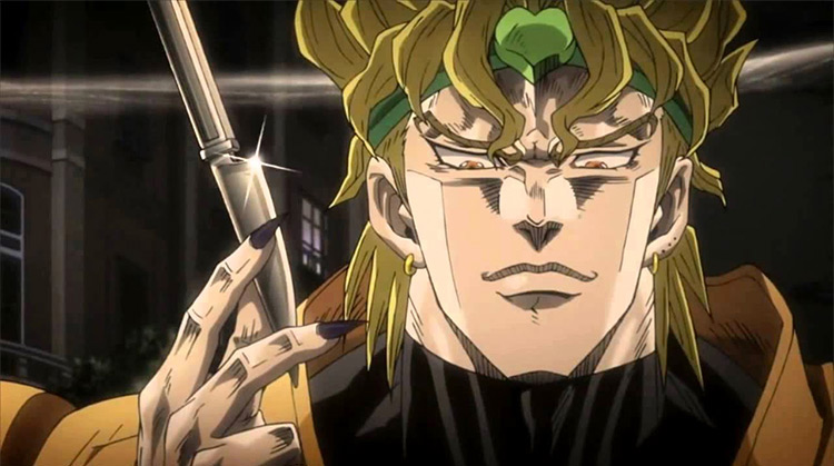 Dio Brando from JoJo's Bizarre Adventure