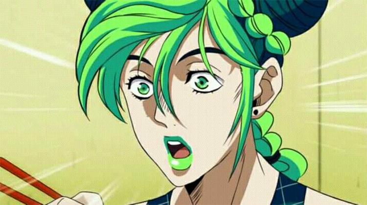 Jolyne Cujoh JoJo's Bizarre Adventure anime