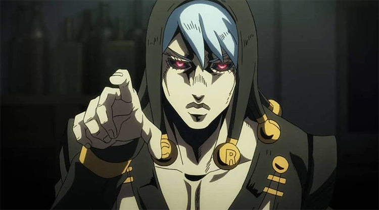 Risotto Nero JoJo's Bizarre Adventure anime