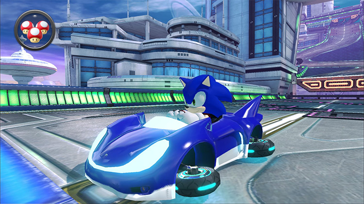 Sonic's Speed Star Car for MK8