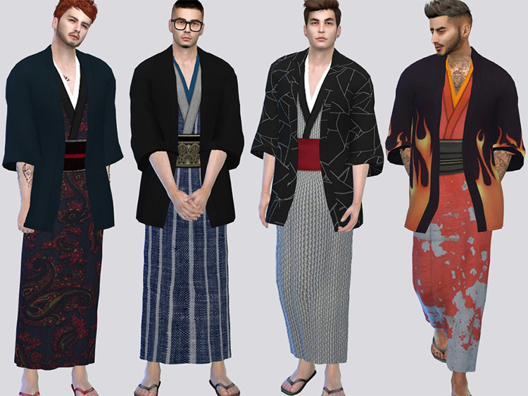 Sims 4 CC - Wano Robe