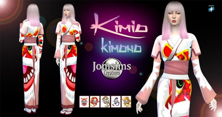 Best Sims 4 Kimono CC For Men   Women   FandomSpot - 21