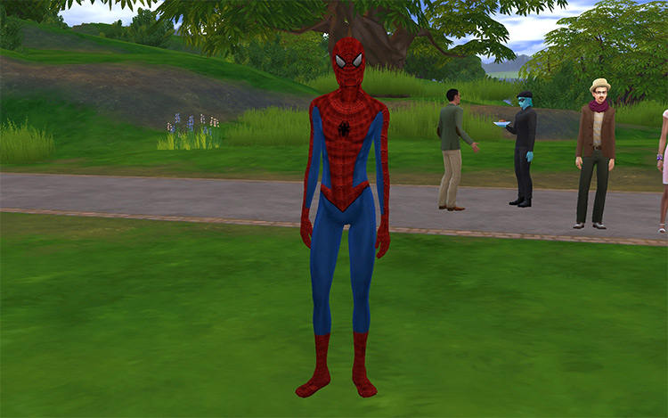 Spider Man Costumes for The Sims 4