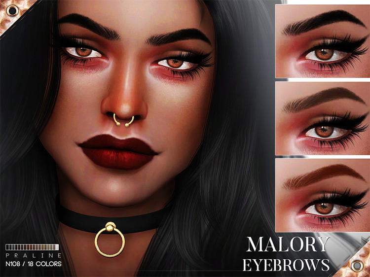 Sims 4 Eyebrows  Best CC   Mods To Download  All Free    FandomSpot - 94
