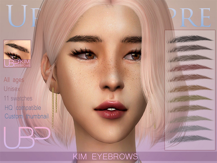 Sims 4 Eyebrows: Best CC & Mods To Download (All Free) – FandomSpot