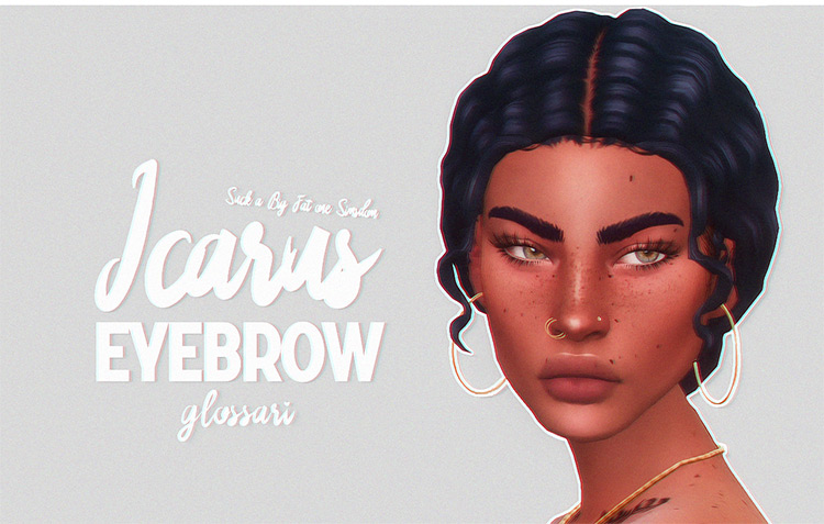 Icarus Eyebrows for The Sims 4