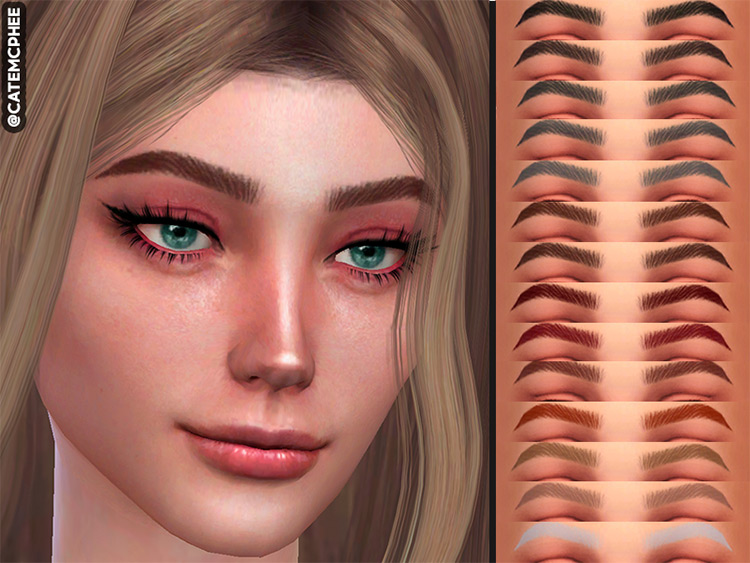 sims 4 eyebrow mods