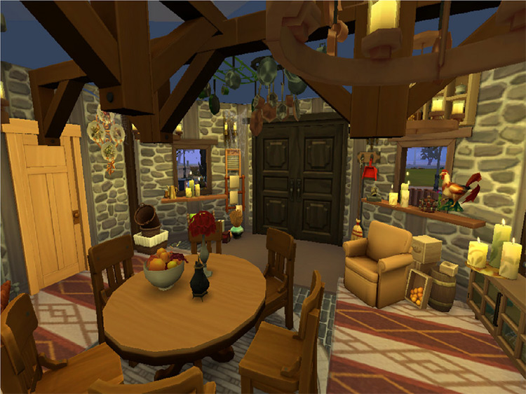 Cabin of Hagrid - Sims 4 CC