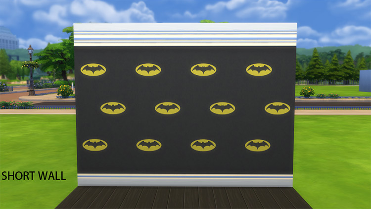 Batman Wallpaper CC - TS4