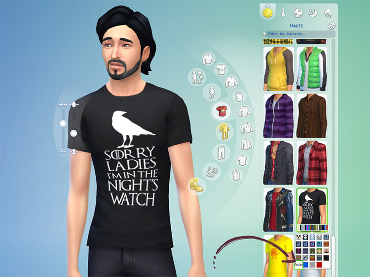 Night's Watch T-shirt TS4 CC