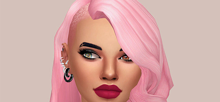 Cool Shaved Side Hair-Do CCs For The Sims 4