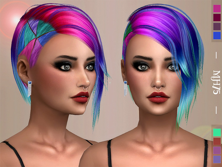 the sims 4 more hair colors mod