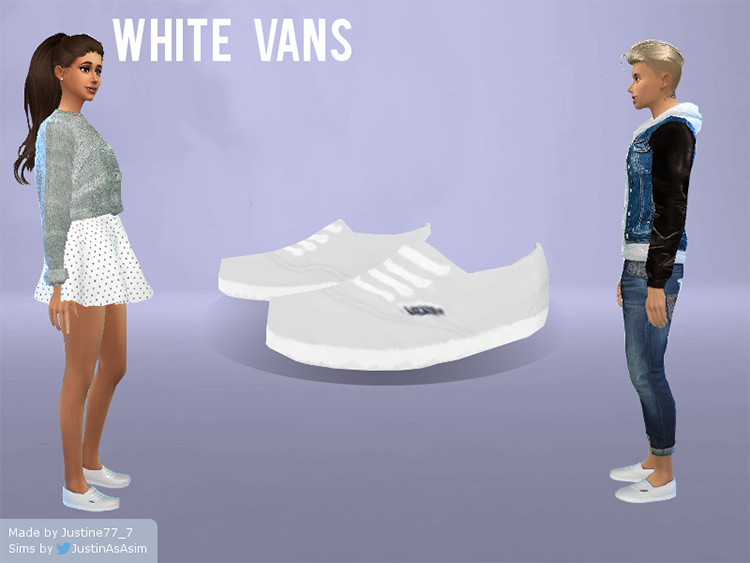 sims 4 vans slip ons