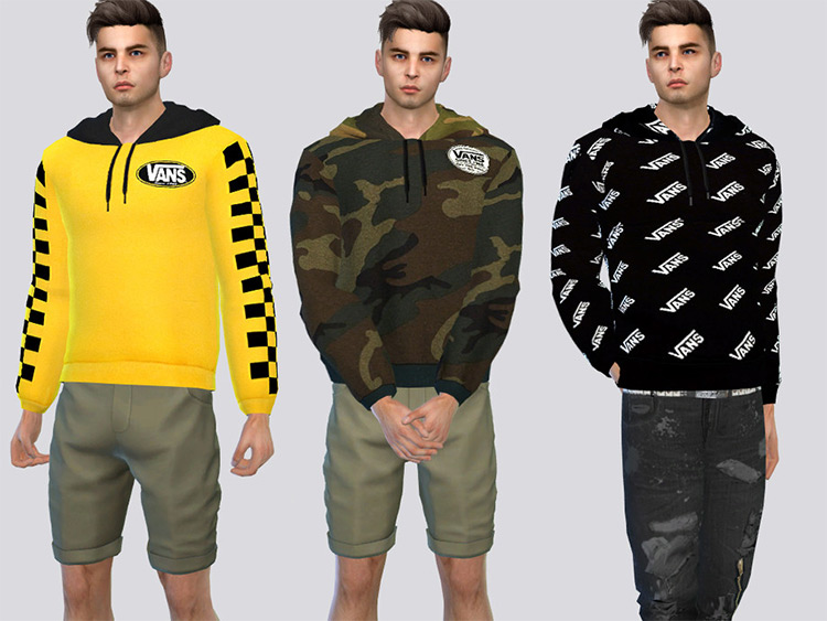 Sims 4 Best Vans CC For Sneakers   Shirts  All Free    FandomSpot - 70