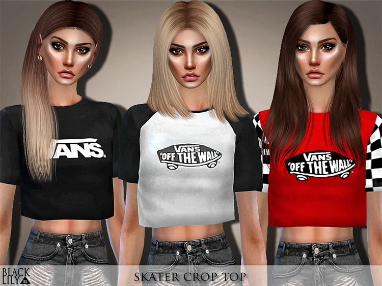 Sims 4 Best Vans CC For Sneakers   Shirts  All Free    FandomSpot - 62