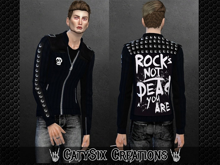 Rock Not Dead Jacket CC TS4