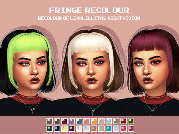 Best Sims 4 Punk   Rock Star CC  Clothes  Hairstyles   More   FandomSpot - 56