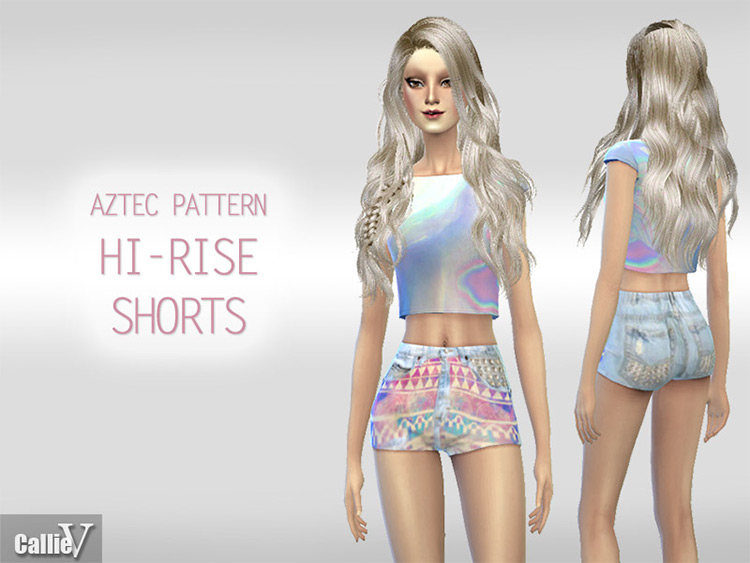 Sims 4 CC  Best Jean Shorts   Cutoffs  For Girls   Guys    FandomSpot - 18