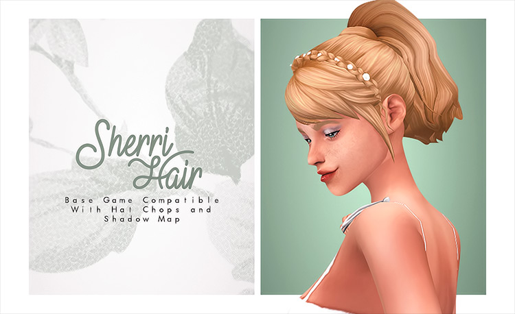 Best Ponytail CC Hair For The Sims 4  All Free    FandomSpot - 48