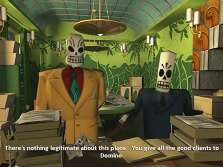 Grim Fandango Lucasarts screenshot