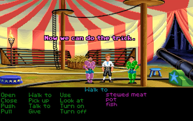 The Secret Of Monkey Island gameplay