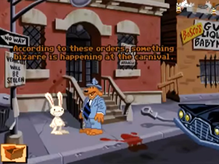 Sam & Max: Hit the Road gameplay