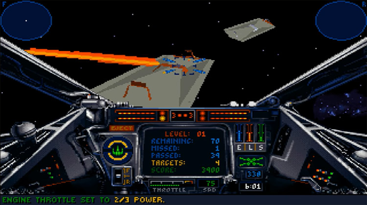 Star Wars: TIE Fighter gameplay screenshot