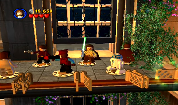 LEGO Star Wars gameplay screenshot