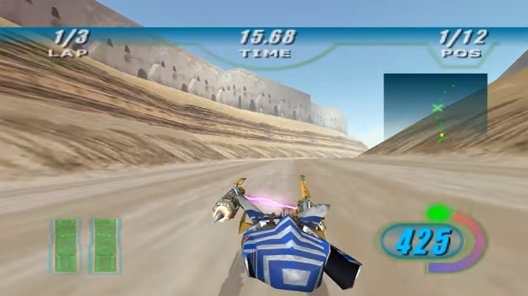 Star Wars Episode I Racer gameplay