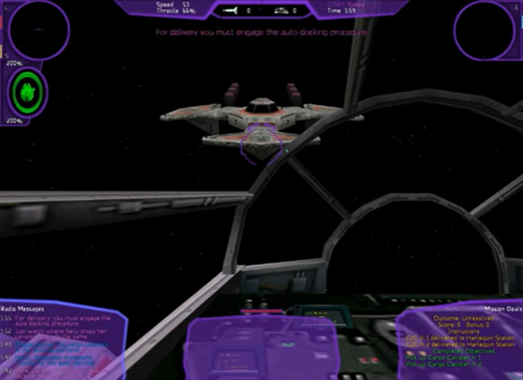 Star Wars: X-Wing Alliance gameplay