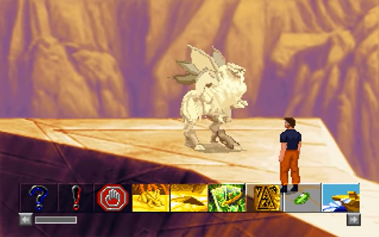 The Dig Lucasarts gameplay screenshot