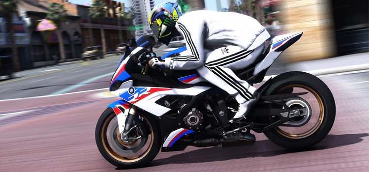 BMW Motorcycle Mod - GTA 5 HD Screenshot