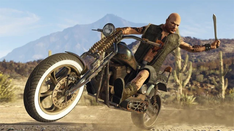 Biker Melee SP Mod for GTA5