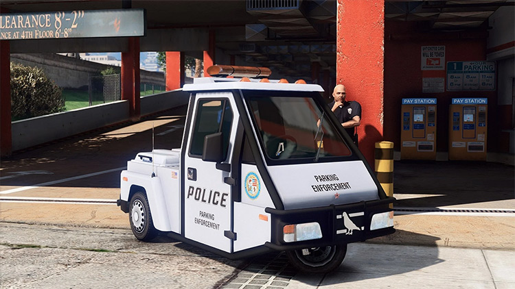 gta 5 police truck mod