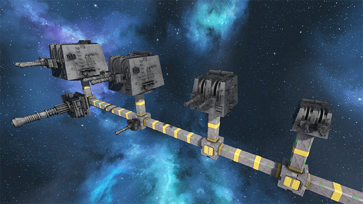 space engineers weapons mods