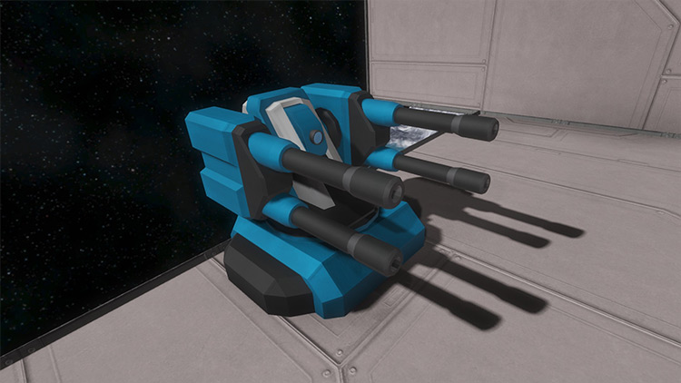 Battle Cannon and Turrets Mod