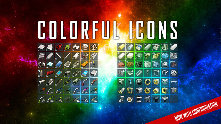 Colorful Icons for Space Engineers