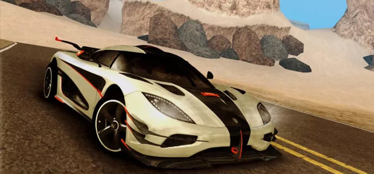 Koenigsegg car mod for San Andreas