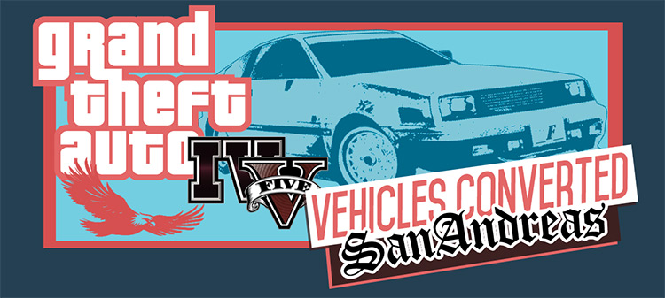 GTA V Vehicles Mod added into San Andreas