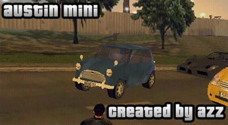 Austin Mini GTA3 Car Mod